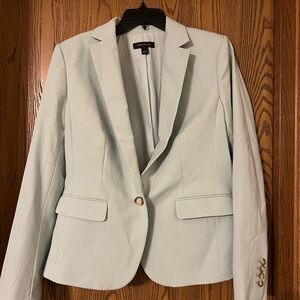 Ann Taylor Women's Light Blue Suit Jacket